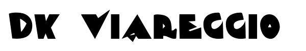 DK Viareggio font preview